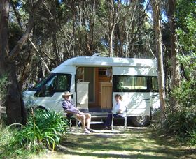 Crayfish Creek Van And Cabin Park And Spa Treehouse - Accommodation VIC 3