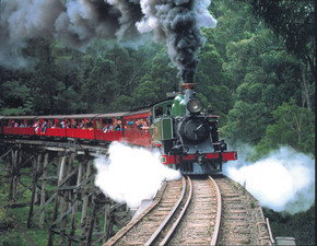 Puffing Billy - Accommodation VIC 1