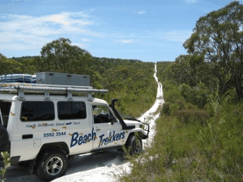 Beach trekkers North Stradbroke Island - Accommodation VIC