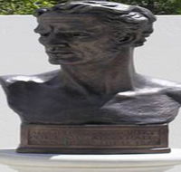 Adam Lindsay Gordon Bronze Bust - Accommodation VIC
