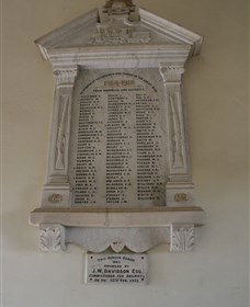 Warwick Railway Memorial Honour Board - Accommodation VIC 0
