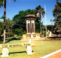 Esk War Memorial and Esk Memorial Park - Accommodation VIC