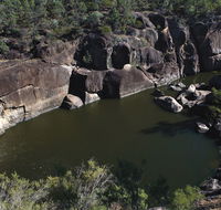 Macintyre Falls lookout - Accommodation VIC