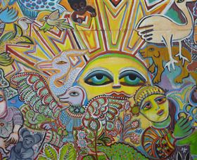 The Painting Of Life By Mirka Mora - Accommodation VIC 0