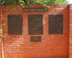 John OBrien Commemorative Wall - Accommodation VIC 0