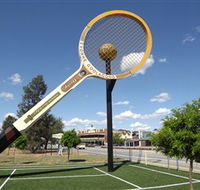Barellans Big Tennis Racquet - Accommodation VIC