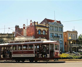 Bendigo Tramways Vintage Talking Tram - Accommodation VIC 1