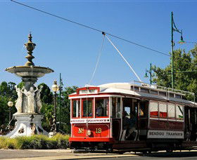 Bendigo Tramways Vintage Talking Tram - Accommodation VIC 0
