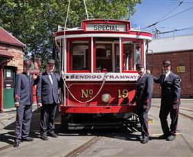 Bendigo Tramways Vintage Talking Tram - Accommodation VIC 2