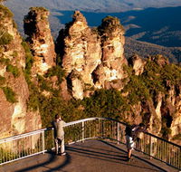 Echo Point lookout Three Sisters - Accommodation VIC
