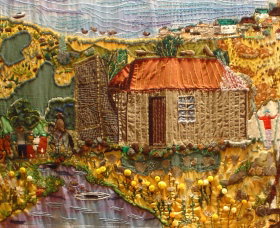 Adaminaby Memorial Hall Stage Curtain - Accommodation VIC 1