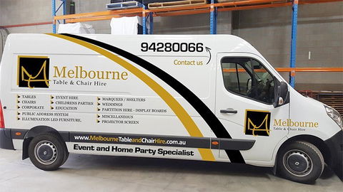 Melbourne Table & Chair Hire - Accommodation VIC 1