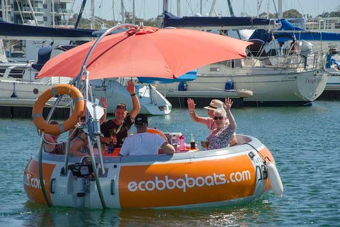 Self-Drive BBQ Boat Hire Mandurah - Group Of 7 - 10 People - Accommodation VIC 0