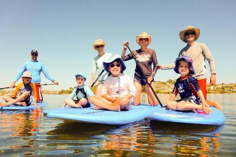 Stand-Up Paddleboarding Lesson Plus Guided Paddle On Perth's Swan River - Accommodation VIC 1
