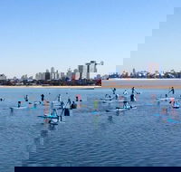Stand-Up Paddle Board Group Lesson at St Kilda - Accommodation VIC