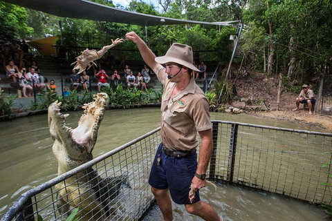 Full-Day Tour With Kuranda Scenic Railway, Skyrail Rainforest Cableway, And Hartley's Crocodile Adventures From Cairns - Accommodation VIC 1