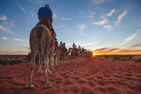Uluru Small-Group Tour By Camel At Sunrise Or Sunset - Accommodation VIC 1