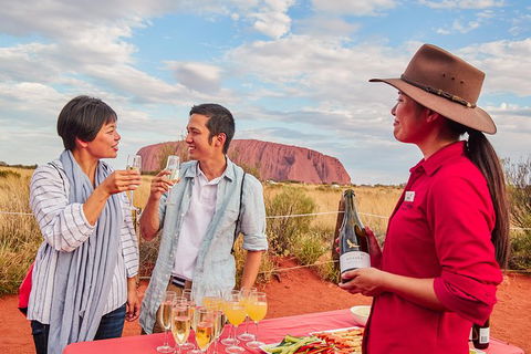 Ayers Rock Combo: Uluru Base And Sunset Plus Uluru Sunrise And Kata Tjuta With An Optional BBQ Dinner Or Kings Canyon Day Trip - Accommodation VIC 0