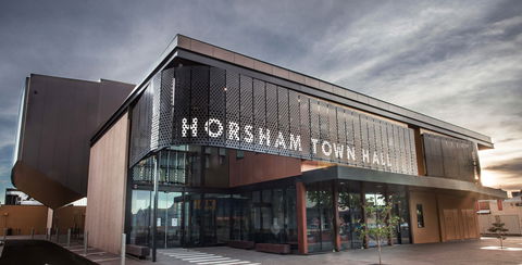 Horsham Town Hall & Regional Art Gallery - Accommodation VIC 0