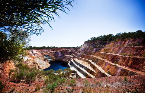 Peak Hill Open Gold Mine - Accommodation VIC 0