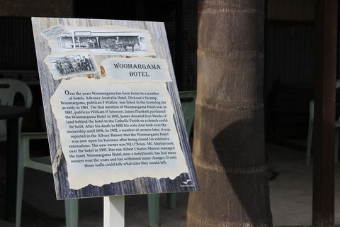 Woomargama Heritage Signs - Accommodation VIC 1