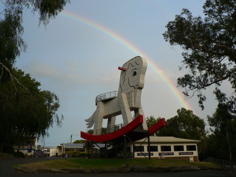 The Big Rocking Horse And The Toy Factory - Accommodation VIC 0