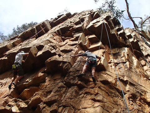 Rock Climbing In Morialta - Accommodation VIC 0
