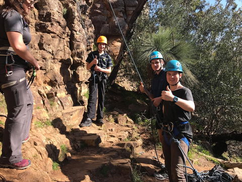 Rock Climbing In Morialta - Accommodation VIC 2