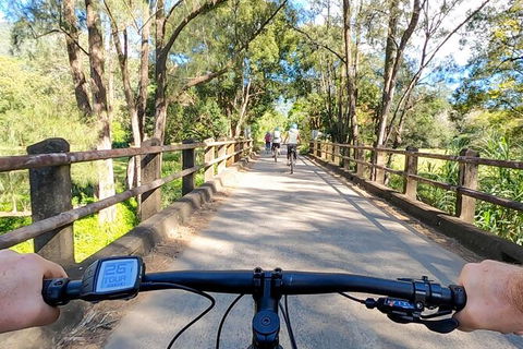 Guided E Bike Tour - Unicorn Falls & National Park - Accommodation VIC 4