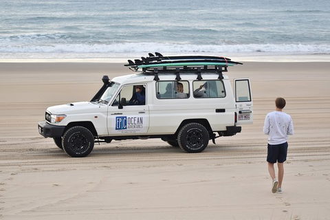Noosa Surf Lesson Austraila\'s Longest Wave 4x4 Day Adventure - Accommodation VIC 2