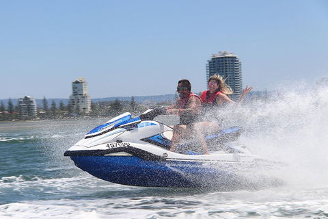 1hr Jet Ski Tour Gold Coast - No Licence Required - Self Drive - Accommodation VIC 5