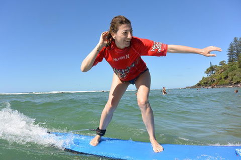 Learn To Surf Group Lesson - Walkin On Water - Coolangatta,Gold Coast,AUSTRALIA - Accommodation VIC 1