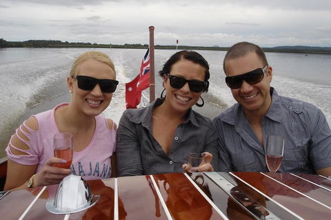 Noosa River Cruise For 3 To 4 People On A Classic Mahogany Speed Boat - 90 Min. - Accommodation VIC 5