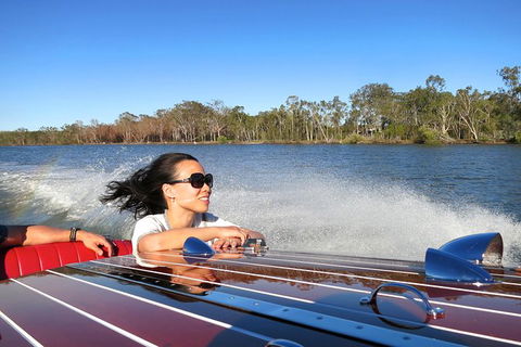 Noosa River Cruise For 2 People On A Classic Mahogany Speed Boat - 90 Min. - Accommodation VIC 6