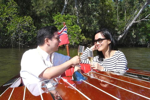 Noosa River Cruise For 2 People On A Classic Mahogany Speed Boat - 90 Min. - Accommodation VIC 18