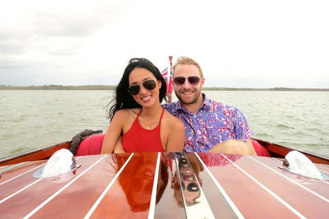 Noosa River Cruise For 2 People On A Classic Mahogany Speed Boat - 90 Min. - Accommodation VIC 20