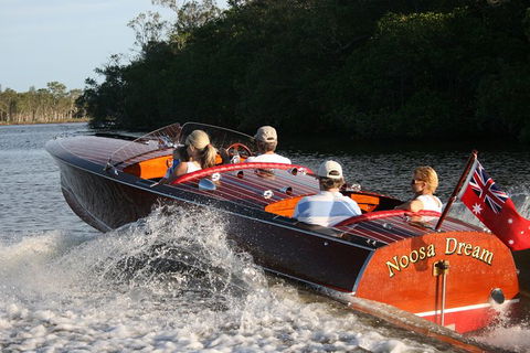 Noosa River Cruise For 2 People On A Classic Mahogany Speed Boat - 90 Min. - Accommodation VIC 14