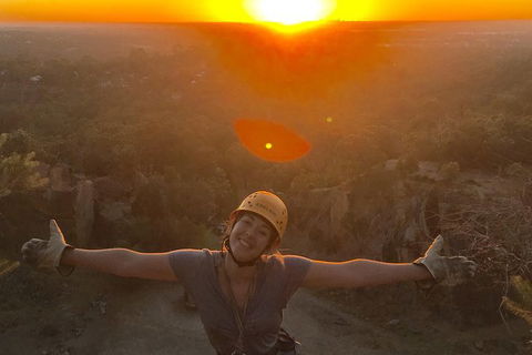 Twilight Abseiling In Boya Including Gourmet Pizza And Views - Accommodation VIC 5