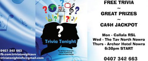 Trivia Tonight - Accommodation VIC 2