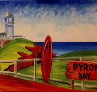 Brush and Sip Course Australian Landscapes - Accommodation VIC