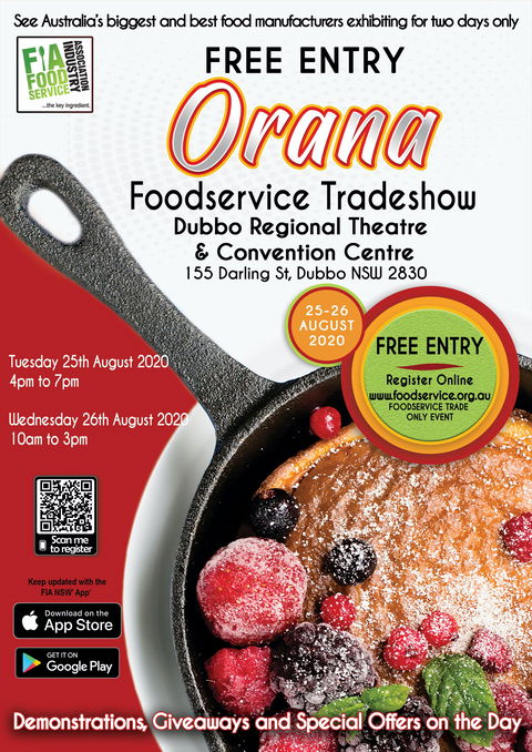 Orana Foodservice Tradeshow - Accommodation VIC 0