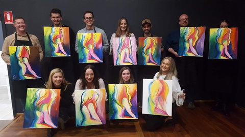 Paint And Sip Experience - Accommodation VIC 1