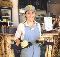 Edisons Burger Bar - Accommodation VIC