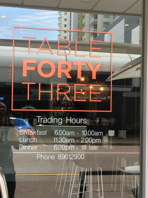 Table Forty Three - Accommodation VIC 10