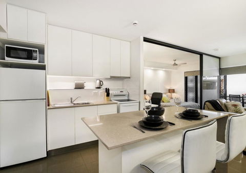 City Getaway Modern Bowen Hills 1 Bedroom With Free WIFI And Parking - Accommodation VIC 0