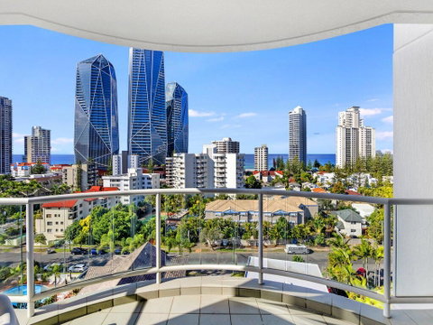 Gold Tower Private Deluxe 1 Bedroom Ocean View - Accommodation VIC 2