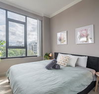 Olympic Park near Qudos Bank Arena King Bed 1BR 1Bath Sleeps 6 Air-cond parking - Accommodation VIC