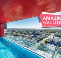 Sky High on Grote - Pool - Gym - Cinema - Fireworks NYE - Accommodation VIC
