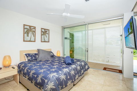 Unit 6 Plantation - Rainbow Beach, Plantation Resort, Ground Floor, Aircon, Pool, Spa - Accommodation VIC 3