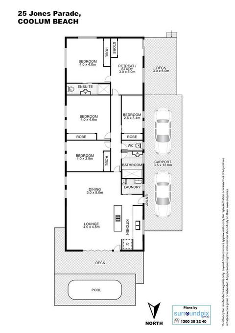 Beach House On Jones Parade, Central Coolum Beach - Accommodation VIC 16